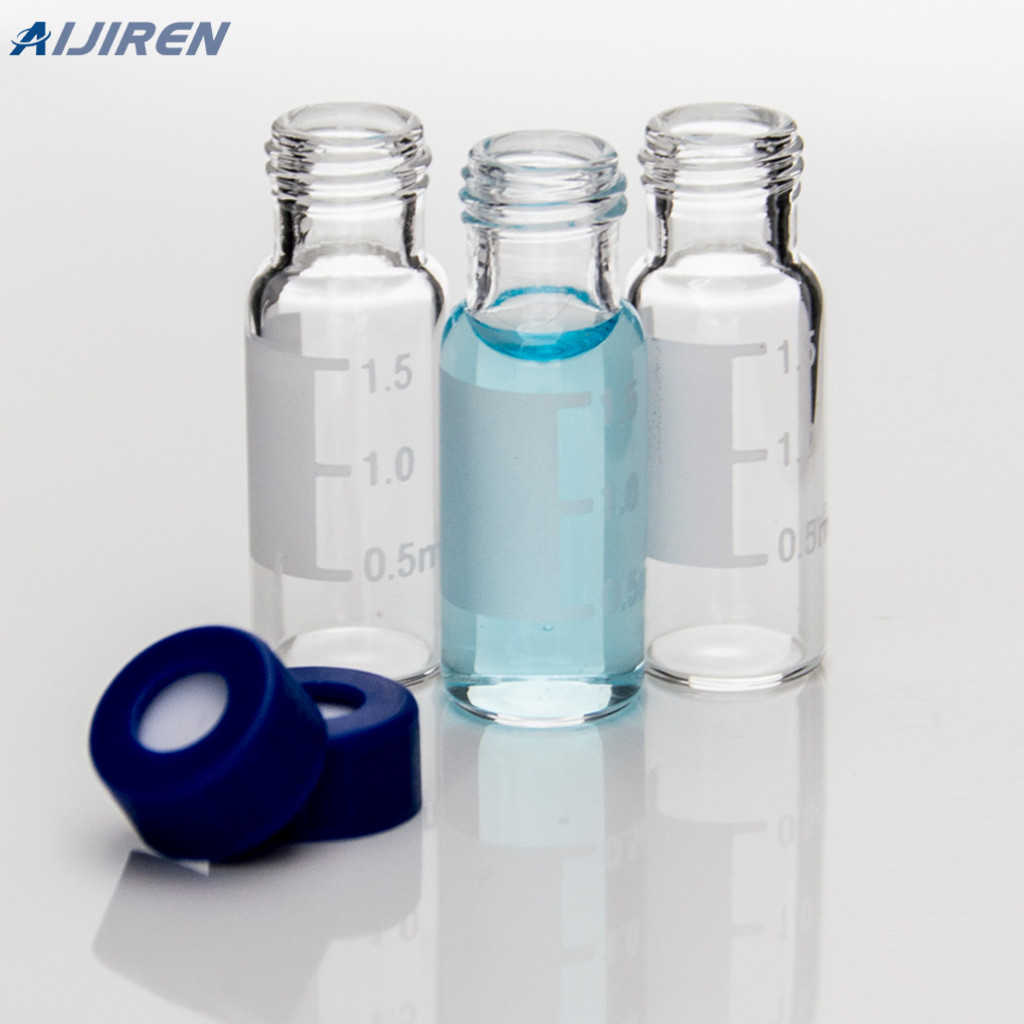 <h3>high quality HPLC glass vials bonded cap-septa</h3>
